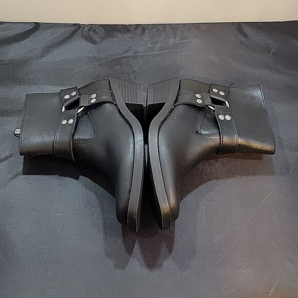 BRAND NEW SUN STONE BROWN RING HARDWARE NON-SLIP BREATHABLE SQUARE TOE - Picture 10 of 16